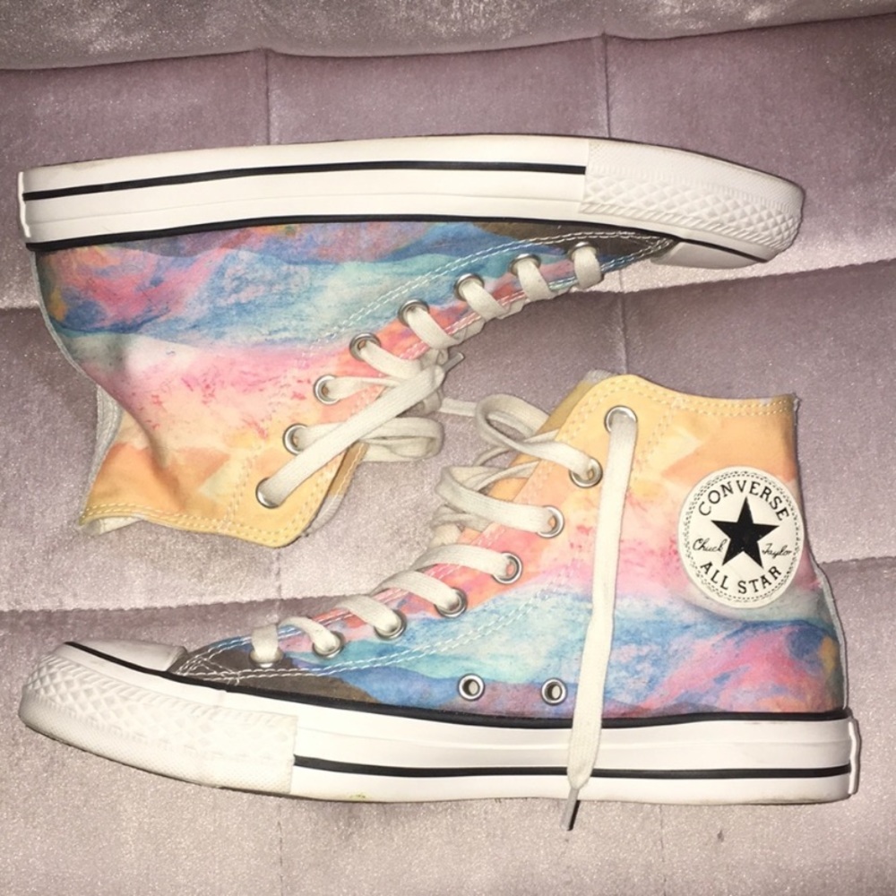 Watercolor Converse